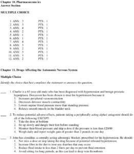 Test Bank for Pharmacotherapeutics for Advanced Practice Nurse Prescribers 5th Edition